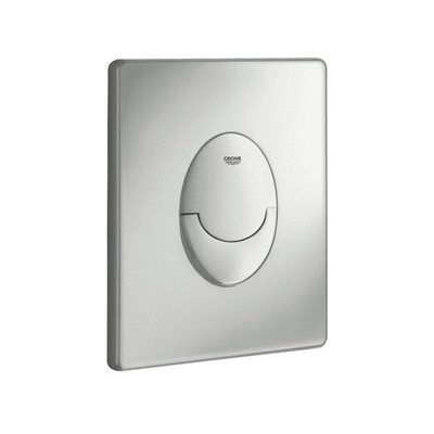 GROHE Euro toiletset compact met spoelrandloos en diepspoel inclusief inbouwreservoir en bedieningspaneel mat chroom