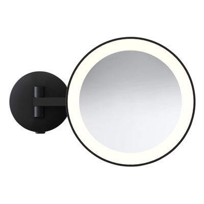 Astro Mascali Round LED cosmetica lichtspiegel 2700K mat zwart