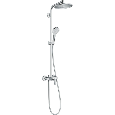 Hansgrohe Crometta s 240 1jet showerpipe met douchekraan chroom OUTLETSTORE
