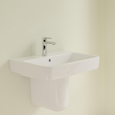 Villeroy & Boch O.novo wastafel 65x46cm ceramic+ wit