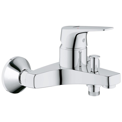 GROHE Start Flow badkraan met omstel en koppelingen chroom