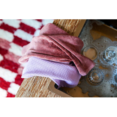 Wellmark CA 50x70cm handdoek - 2 stuks - velours copper