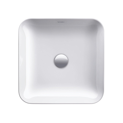 Duravit Cape Cod waskom vierkant zonder kraangat zonder overloop 43x43cm wit