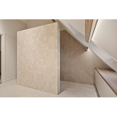 Baldocer Ceramica Bayona Vloer- en wandtegel - 120x120cm - gerectificeerd - mat Creme
