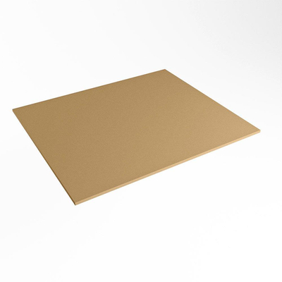 Mondiaz TOP 51 Topblad - 40x51x0.9cm - geschikt voor afdekplaat - Solid surface - Oro