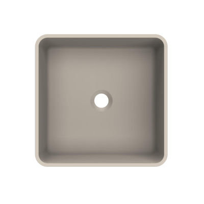 Arcqua Case waskom - vierkant - 37x37cm - mat klei