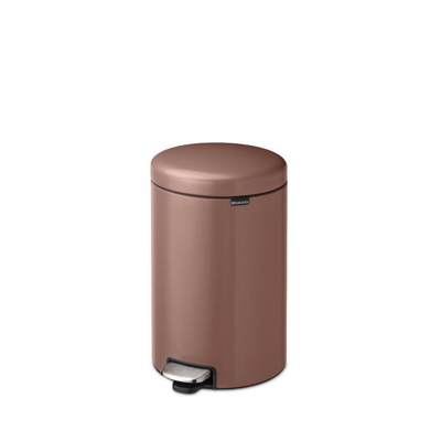Brabantia NewIcon Pedaalemmer - 20 liter - kunststof binnenemmer - satin taupe