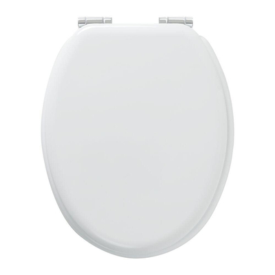 Tiger Toiletbril Reno Softclose MDF Wit 37x5x44cm