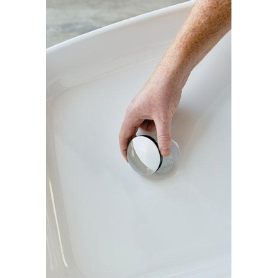 Plieger 2 in 1 design afvoerplug 1 1/4 chroom