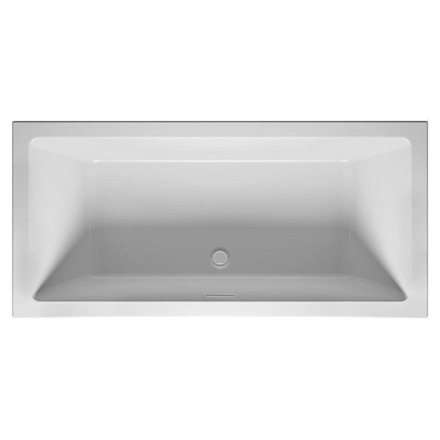 Riho Rethink Cubic inbouwbad - 160x70cm - acryl - mat wit