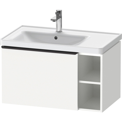 Duravit D-Neo wastafelonderkast 78.4x44x45.2cm 1 lade met softclose wit Mat