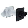 Burgerhout SAFE PP HR muurdoorvoer met adapter 2 x 80mm L=640mm 1405604