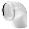 Ubbink Rolux T120 PP bocht 80mm 87° wit 1408116