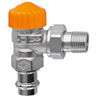 Heimeier Eclipse thermostatisch radiatorventiel met debietregeling haaks 15mm tbv Viega Profipress 1602365