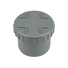 Wavin PVC lijm einddop met schroefdeksel in hulpstuk 40mm 2101920