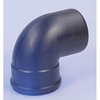 Burgerhout luchttoevoerbocht Ø80mm 90° PP zwart 2113402