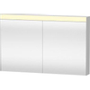 Duravit Better spiegelkast met LED verlichting m. 2 deuren 121x76x14.8cm m. schakelaar-stopcontact module SW228769