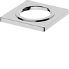 Hansa Hansaliving rozet vierkant voor kranen met topbediening 5.5x5.5cm chroom 0396196