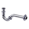 Kludi bidet buissifon 5/4 met muurbuis 20cm en rozet chroom 0408500