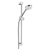 Kludi Logo glijstangset met handdouche 1S 60cm met doucheslang 160cm chroom 0413167