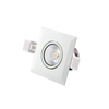 Interlight LED downlight vierkant dimbaar 90mm 9W wit IL DC9S36DCW 4246913