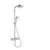 Hansgrohe Croma 220 Vario Top Doucheset - Ecostat 1001 - thermostatisch - hoofddouche 22cm - handdouche s multi -chroom SW300090