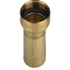 Viega Reservedelen voor sifons plugkoppeling messing 6/4"x38mm vlakdichtend 0500917