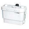 Sanibroyeur Sanispeed vuilwaterpomp voor keuken douche bad bidet en wastafel opvoerhoogte 7m of horizontaal 70m wit 0620097