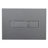 Plieger Flair bedieningsplaat dualflush grijs mat 0701123