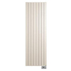 Vasco Viola V1L1-EL designradiator elektrisch verticaal met lamellen 1200x433mm, 750W wit SW160458