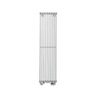 Vasco Tulipa TV2 designradiator verticaal dubbel 2000x1080mm 4485W - aansluiting 1008 wit SW208686