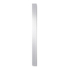 Vasco Beams Mono designradiator aluminium verticaal 1800x150mm 671W - aansluiting 0066 grijs groen (RAL9806) SW237031