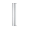 Plieger Trento designradiator verticaal met middenaansluiting 1800x350mm 814W donkergrijs structuur SW105330