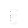 Plieger Genua M designradiator horizontaal middenaansluiting 1120x550mm 558W witstructuur SW225723