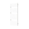 Plieger Genua M designradiator horizontaal middenaansluiting 1520x550mm 800W antraciet metallic SW225743