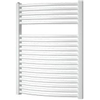 Plieger Onda designradiator horizontaal gebogen 764x585mm 528W wit 7251070