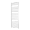 Plieger Palmyra designradiator horizontaal middenaansluiting 1775x500mm 868W wit structuur 7255487