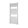 Plieger Imola M designradiator horizontaal met middenaansluiting 1230x500mm 802W parelgrijs (pearl grey) 7255006