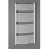 Zehnder Zeno handdoekradiator 170x75cm Staal Wit glans 7612177