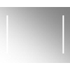 Plieger spiegel 100x60cm met geïntegreerde LED verlichting 2x verticaal 0800258
