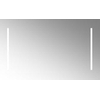 Plieger spiegel 130x60cm met geïntegreerde LED verlichting 2x verticaal 0800261