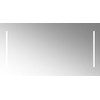Plieger spiegel 150x60cm met geïntegreerde LED verlichting 2x verticaal 0800263