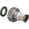 Uponor S-Press Plus pers schroefkoppeling m. wartel bi.dr. 16mmx3/4 SW246213
