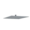 Napolihoofddouche vierkant25x25cm9L/min.geborsteld chroom SW358954