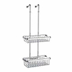 Geesa Basket Doucherek hangend dubbel 26.5cm Chroom 0650239