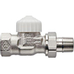 Heimeier V exact radiatorafsluiter recht dt 15 1/2 vernikkeld GA21551