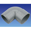 Wavin HWA bocht 87° mof/vernauwende spie 70mm grijs 2130785
