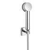 Villeroy en Boch Cult handdoucheset met handdouche met slang 125cm met wandhouder chroom 0272637