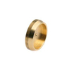 Bonfix messing knel afsluitplaatje 28 mm 3010886