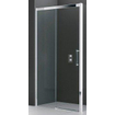 Novellini Rose 2P schuifdeur 176/182x200cm rechts mat-chroom profiel en helder glas 0334768